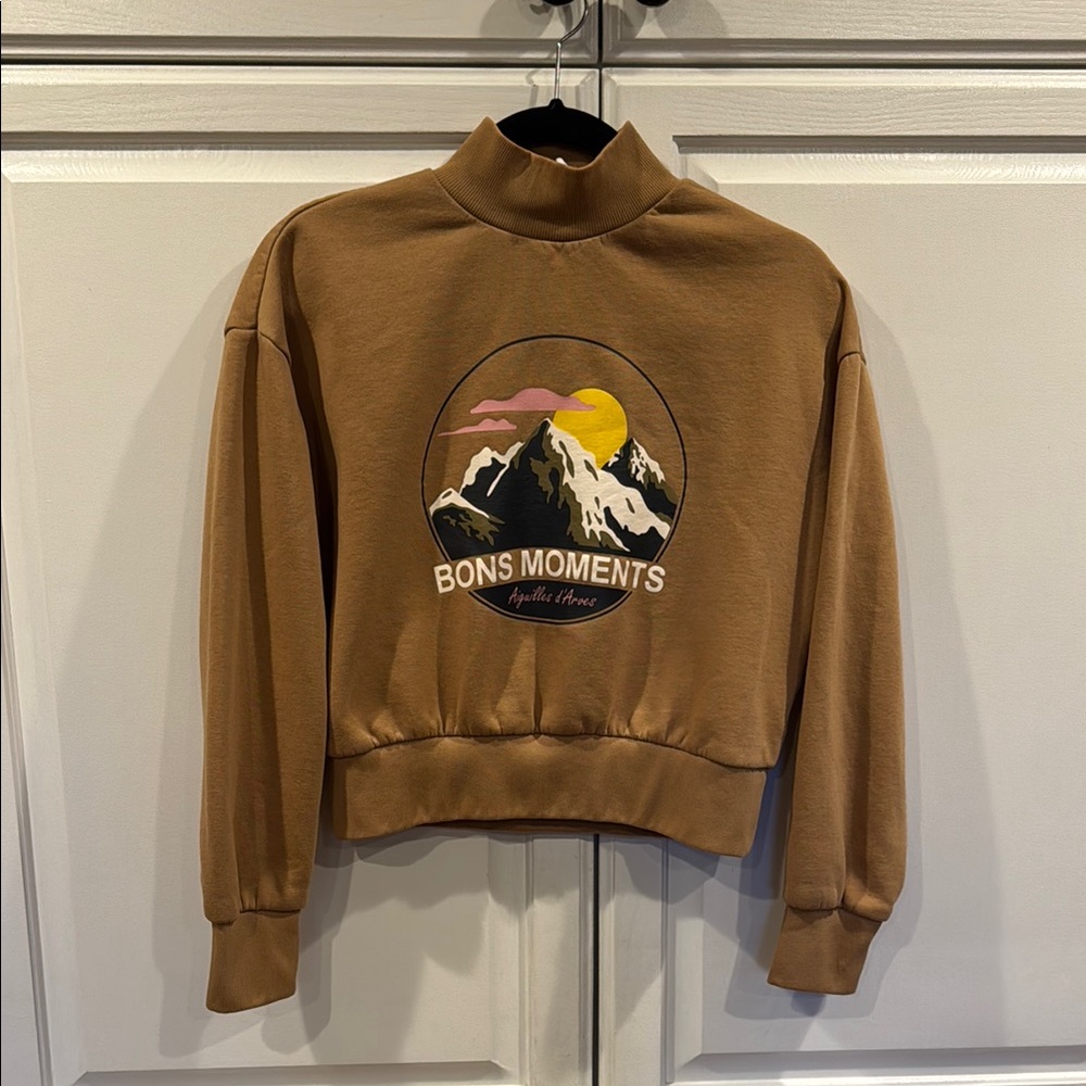 Brown Bons Moments Sweatshirt